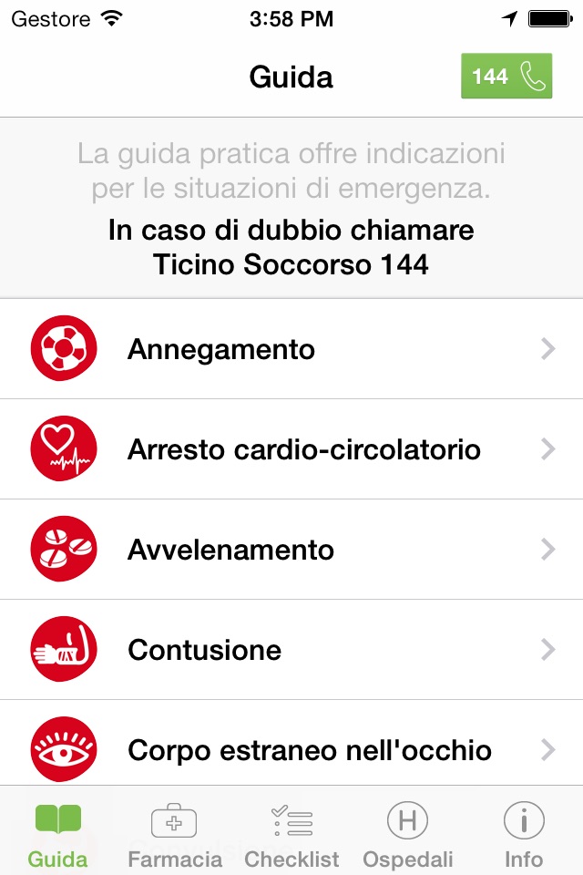 Primi Soccorsi screenshot 2