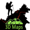App Icon for 3D Maps,GPS Tracker,GPX viewer App in Pakistan IOS App Store