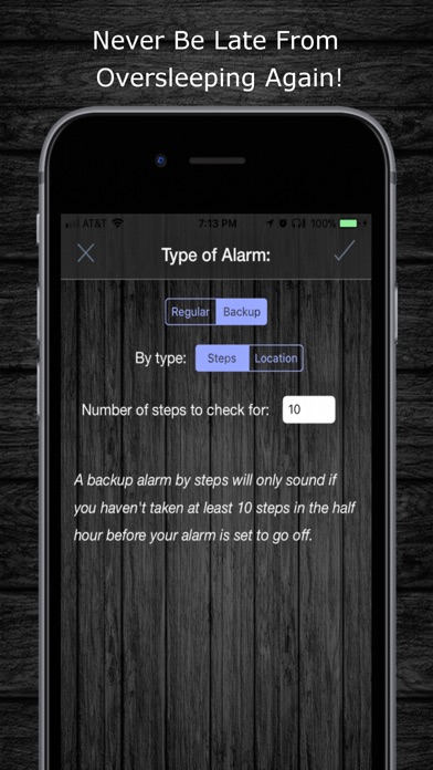 Backup Alarm - Alarm Clock screenshot 2
