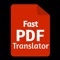 Translate PDF files to any language with no limitations