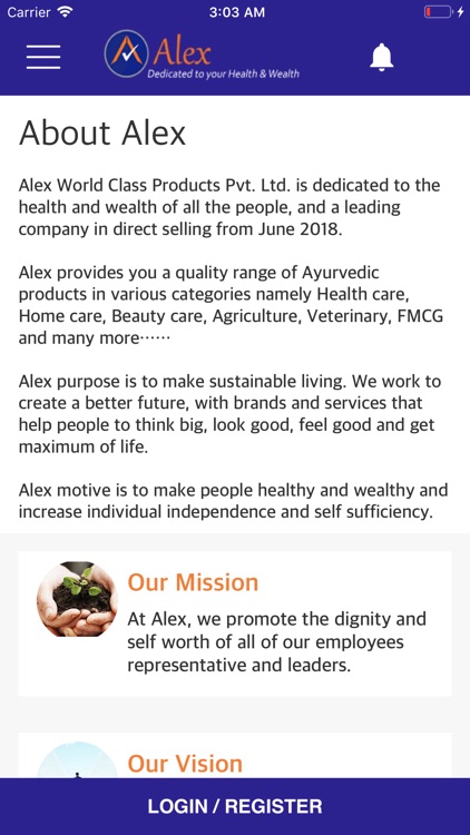 Alex World By Alex World Class Products Private Limited