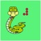 Guide the "snake" and make it gobble up the on screen shapes