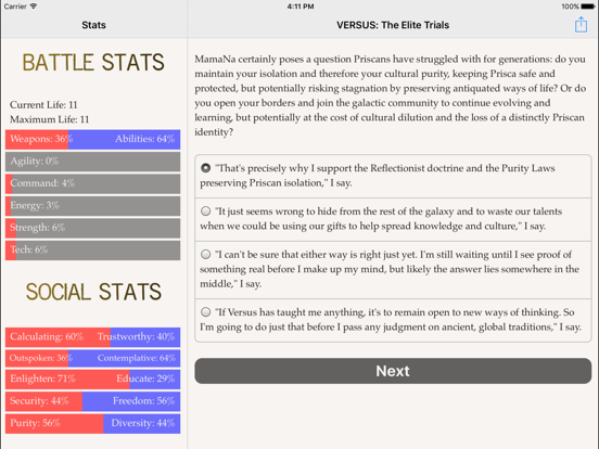 VERSUS: The Elite Trials Screenshots