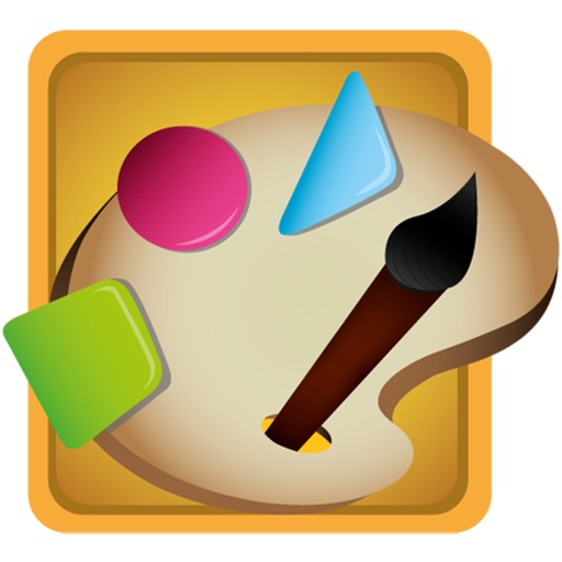 Paint Shapes Icon