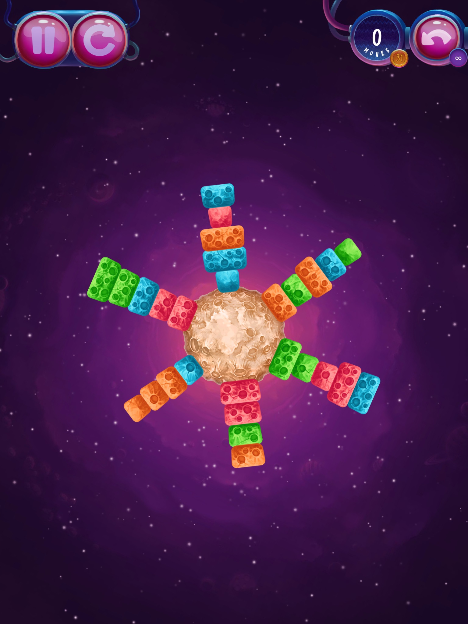Space Towers: Stack Puzzle screenshot 2