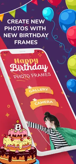 Game screenshot Happy Birthday Frames Maker apk