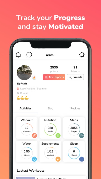 Gymnadz - Women's Fitness App screenshot-4
