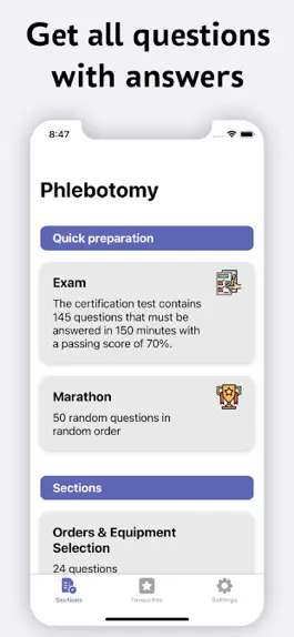 Game screenshot Phlebotomy Test apk