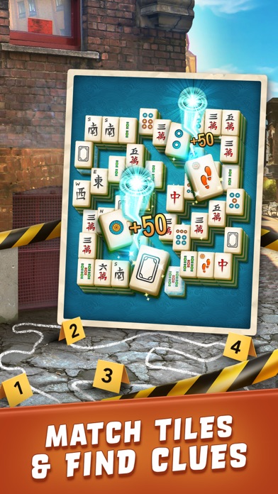 Mahjong Crimes screenshot 2