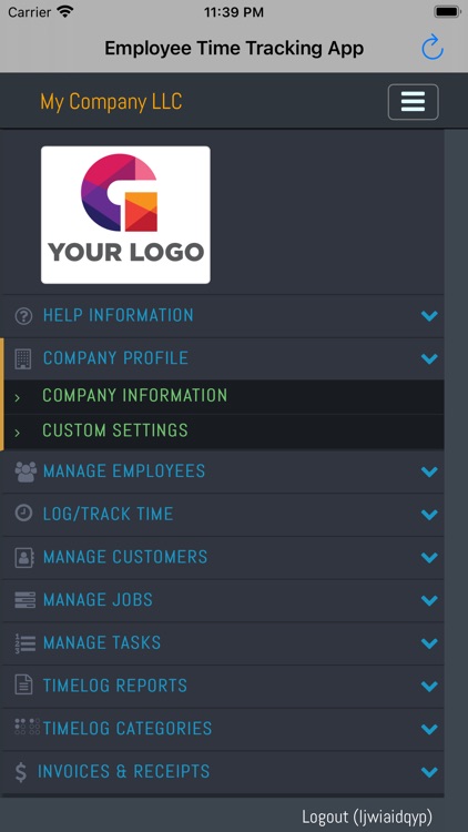 Employee Time Tracking App screenshot-9