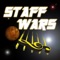 StaffWars is a game designed to help beginning and intermediate musicians learn, practice and woodshed the note names on the grand staff, treble, alto and bass clefs
