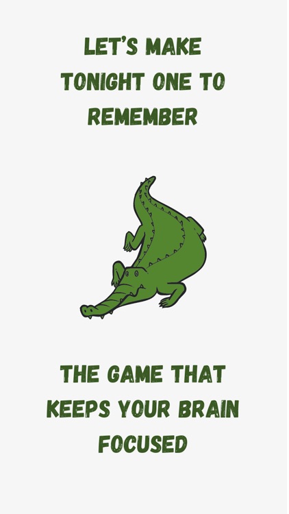 Alligator - Memory Party Game