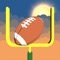 Fun and addicting Football field goal casual kicking