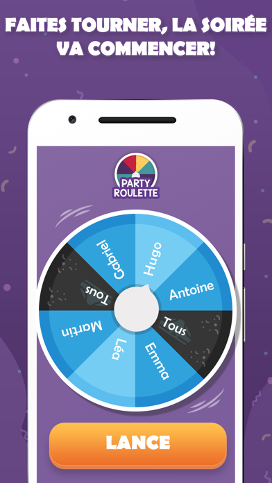 Party Roulette ! Jeu soirée Party Roulette ! Jeu soirée