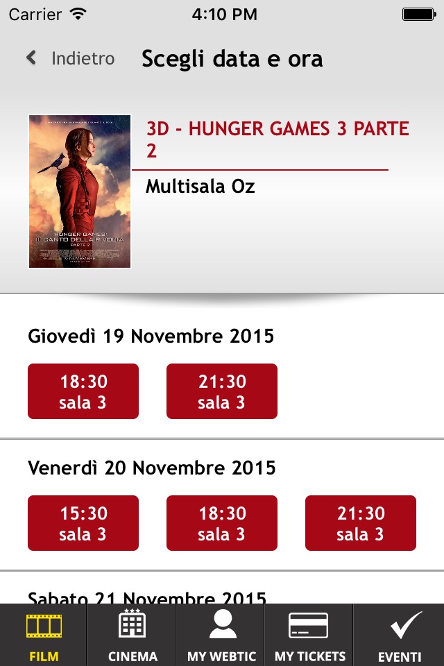 Webtic Il Regno del Cinema screenshot 3