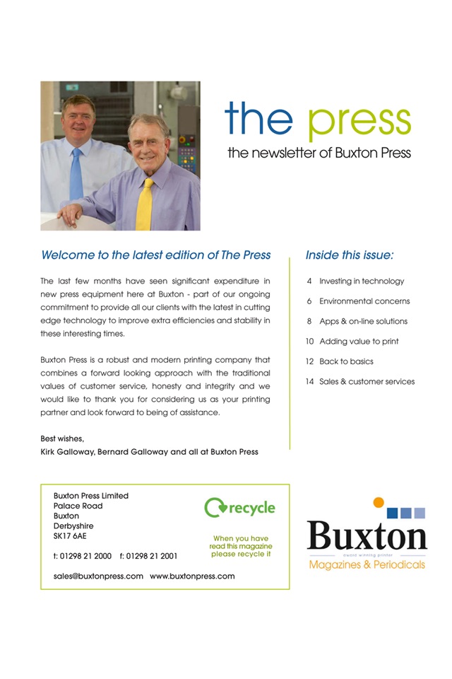 Buxton Press screenshot 2