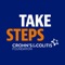 The Take Steps - Crohn's & Colitis Foundation application is a great tool to reach out to donors, track your fundraising progress, and stay up to date on all the Take Steps news