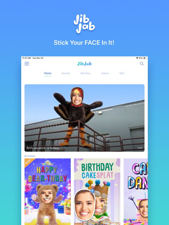 JibJab: Birthday Ecards & GIFs screenshot 2