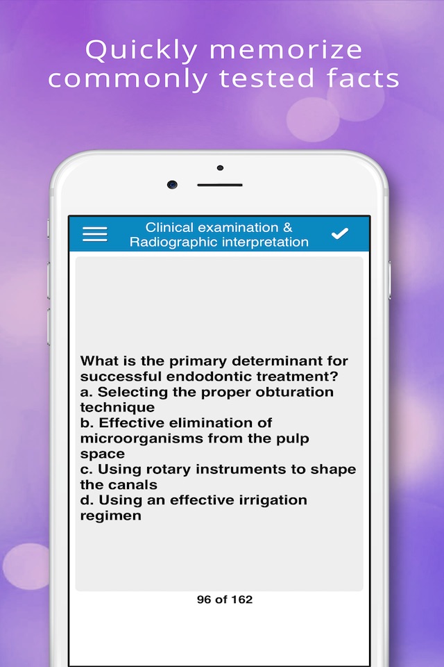 Endodontics Cram Cards screenshot 3