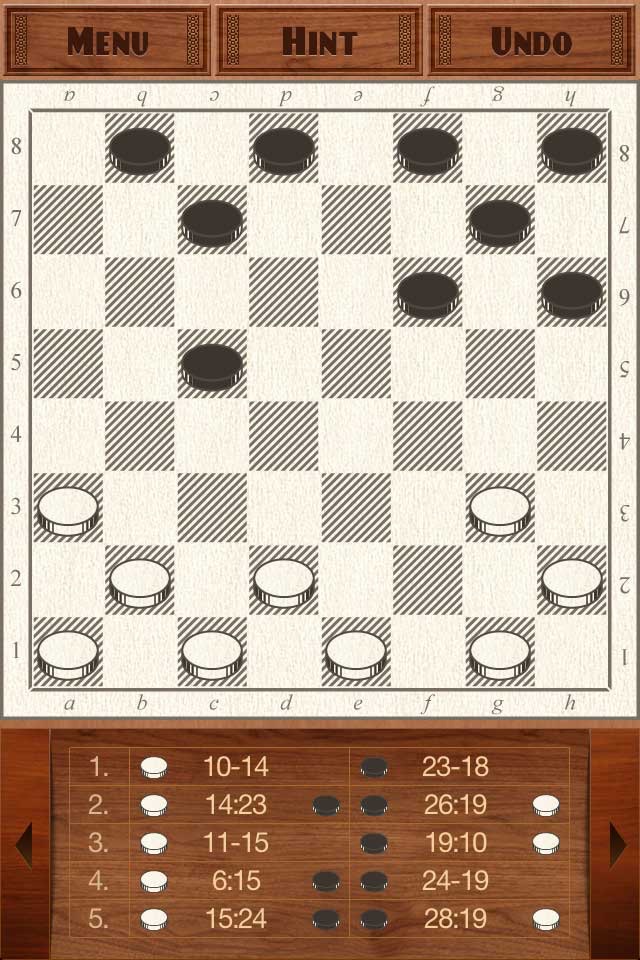 Checkers screenshot 2