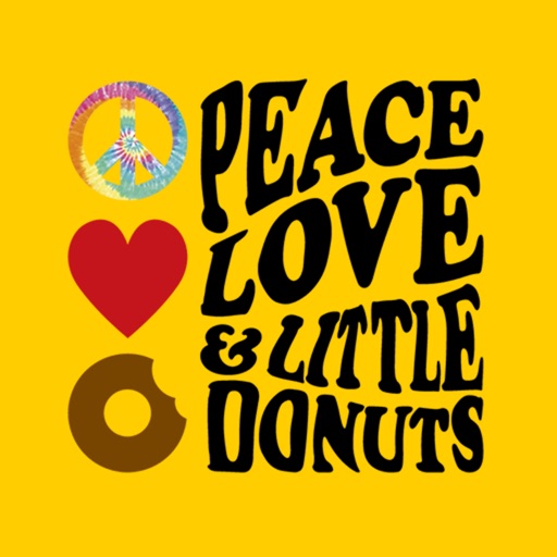 Peace, Love and Little Donuts iOS App