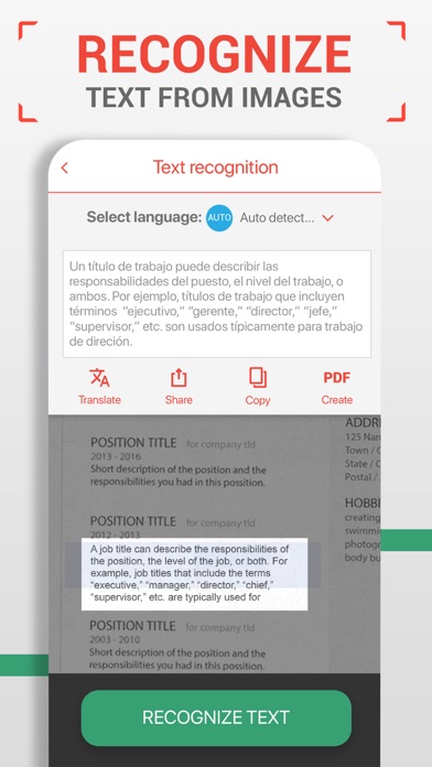 PDF Scanner - Notes text files screenshot 4