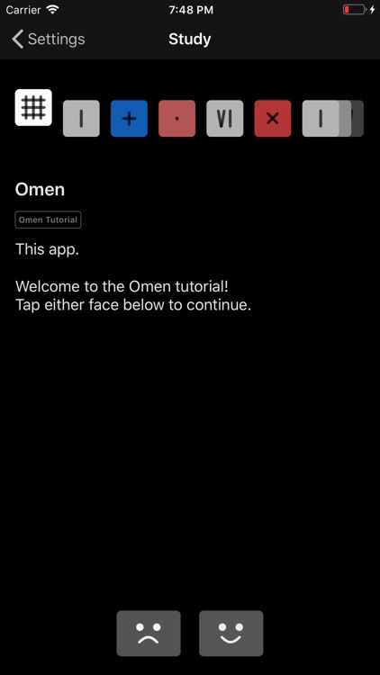 Omen — Flashcards screenshot-6