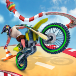 Mega Ramp Bike Stunts Game 3D