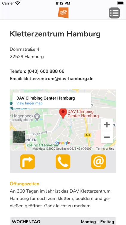 DAV Kletterzentrum Hamburg screenshot-3