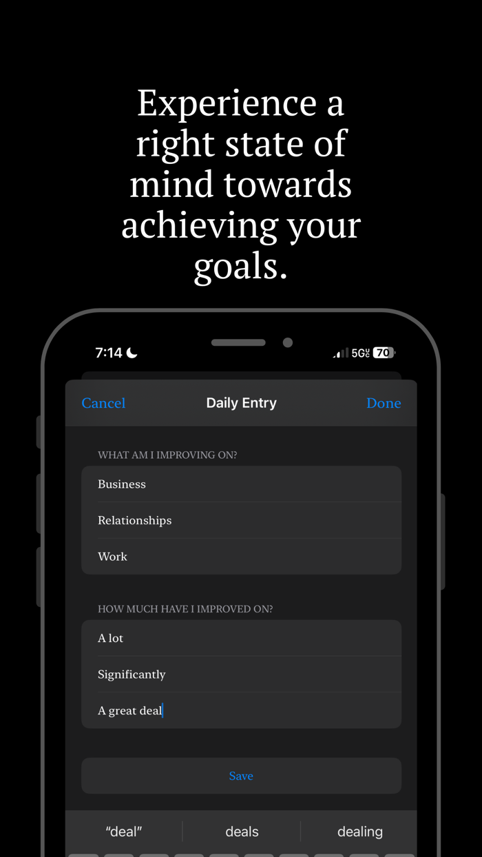 The Daily Goal Journal