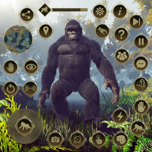 Angry Gorilla Monster Hunt Sim iOS App