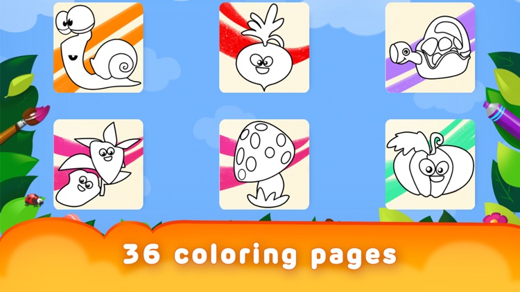 Coloring games for kids 2-4 screenshot-4