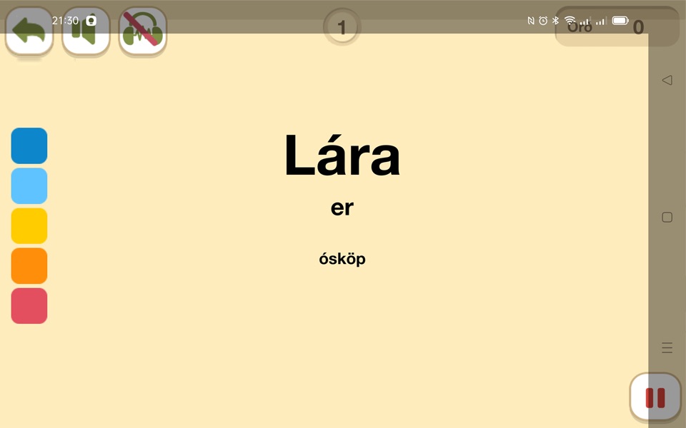 Lesum hraðar screenshot 2