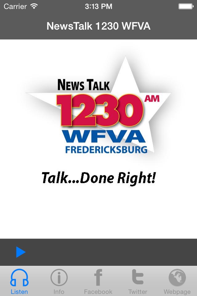 NewsTalk 1230 WFVA screenshot 2