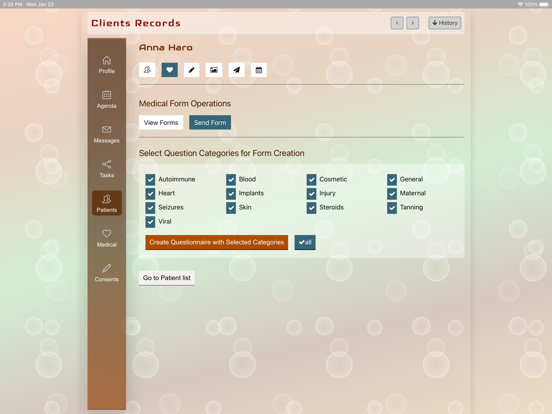 Clients Records and Forms screenshot 2
