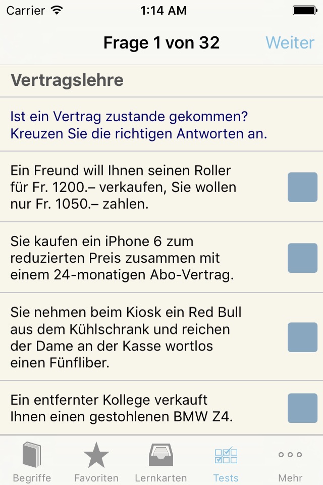 Allgemeinbildung GIBZ screenshot 4