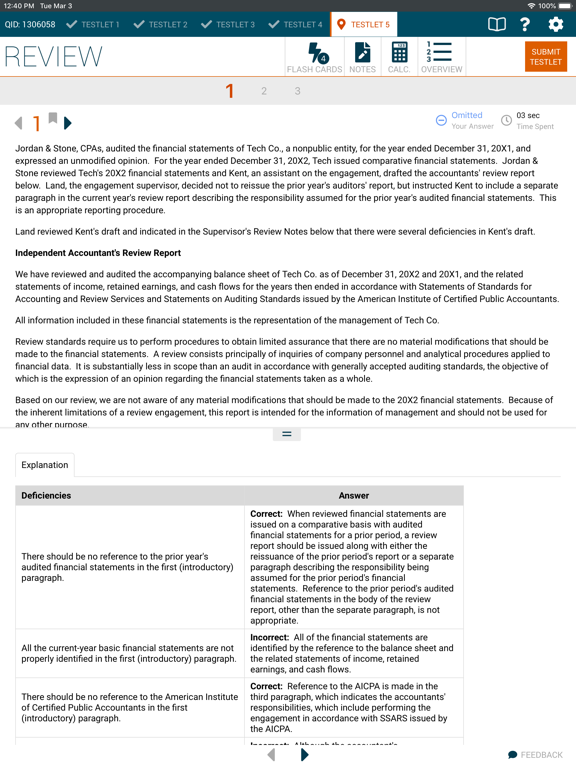 Télécharger UWorld Roger CPA Review pour iPhone / iPad sur l'App Store