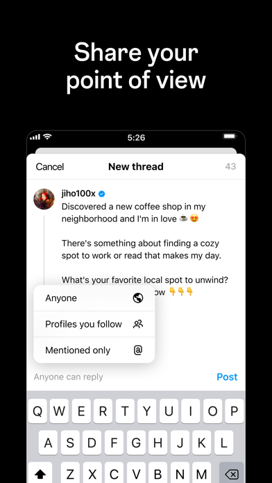 Threads, an Instagram app screenshot 4
