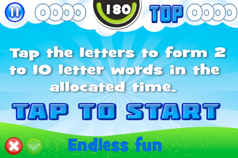 Penguin Wack Word Drops screenshot 2