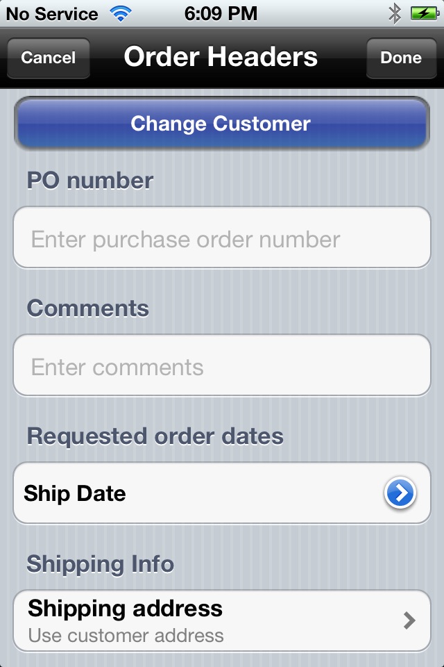 Cloud-In-Hand® Mobile Order screenshot 4