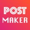 Post Maker - Text on Photo Art