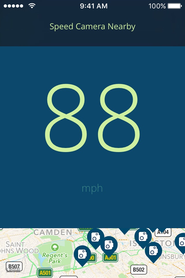 Speedo.meta: GPS Speed Cameras screenshot 2