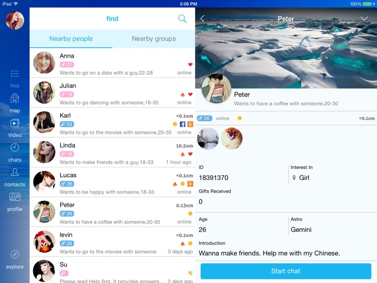 SayHi Chat Messenger HD