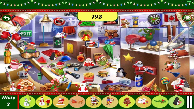 Christmas Angel Hidden Objects