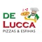 A famosa e deliciosa pizza da De Lucca agora na ponta do seus dedos