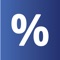 This free Percentage Calculator app by Adzdata is all you need to quickly calculate percentage increment, decrement, compound interest, fractions, and many more with just a single tap