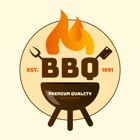 Barbeque BBQ Grill Stickers