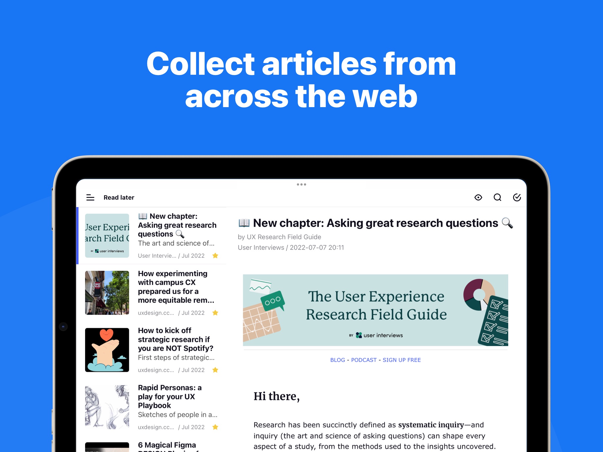 Inoreader: News & RSS reader screenshot 4