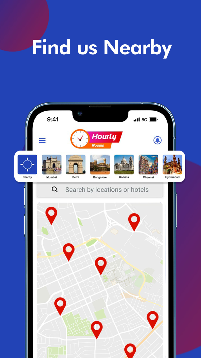 Hourly Rooms Hourly Hotel App