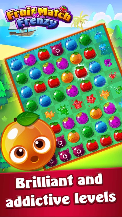 Fruit Match Frenzy-Fruit Crash